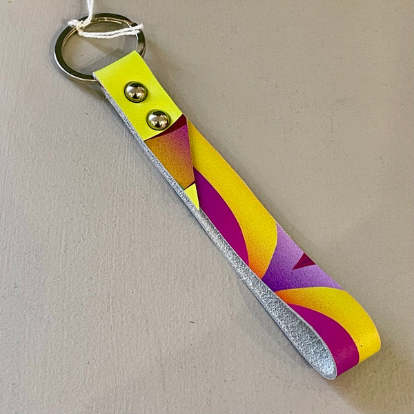 Long looped keyring