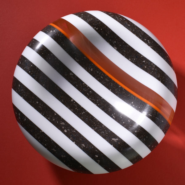 Black & white Corian bowl by Graham Lester