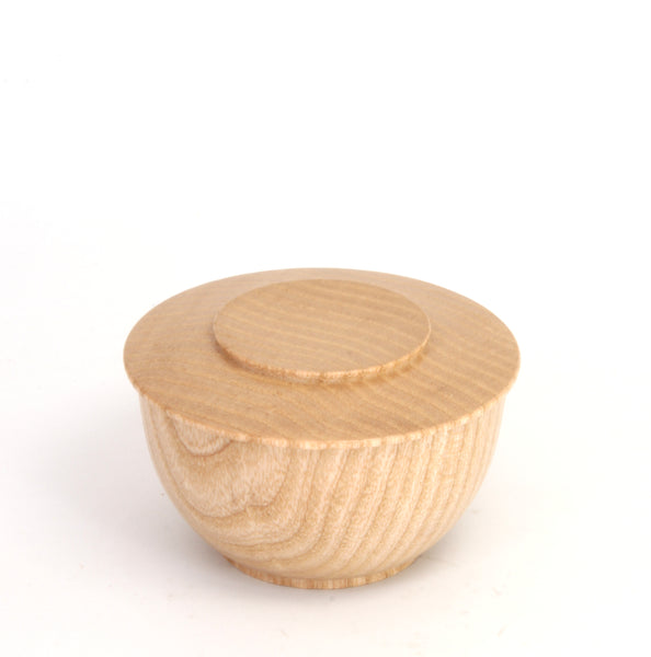 English Ash Lidded Container