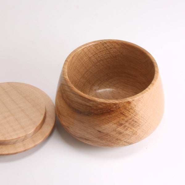 English Oak & Sycamore Jewellery Box