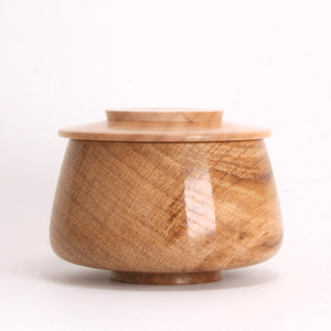 English Oak & Sycamore Jewellery Box