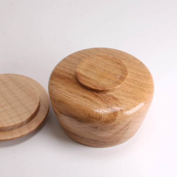 English Oak & Sycamore Jewellery Box