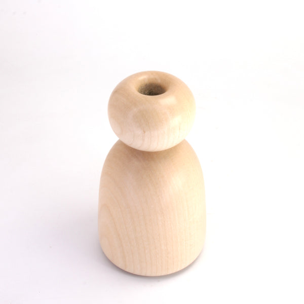 English Sycamore Wooden Vase (dry flowers only)