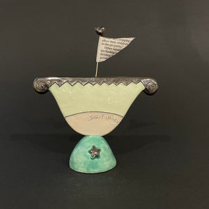 Little Boat III by Sophie Smith ceramics