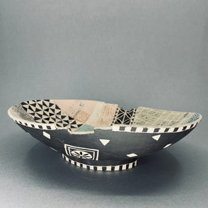 Large Italian Mosaic Bowl by Linda Cavill 