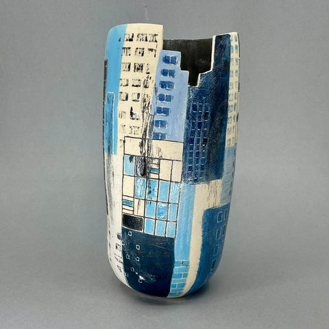 Large New York Vessel II by Linda Cavill