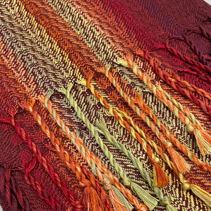 Autumn deeps scarf by Ann Brooks 