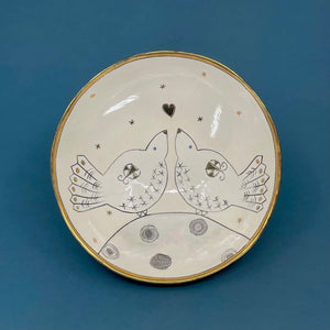 Large Birds Bowl by Sophie Smith