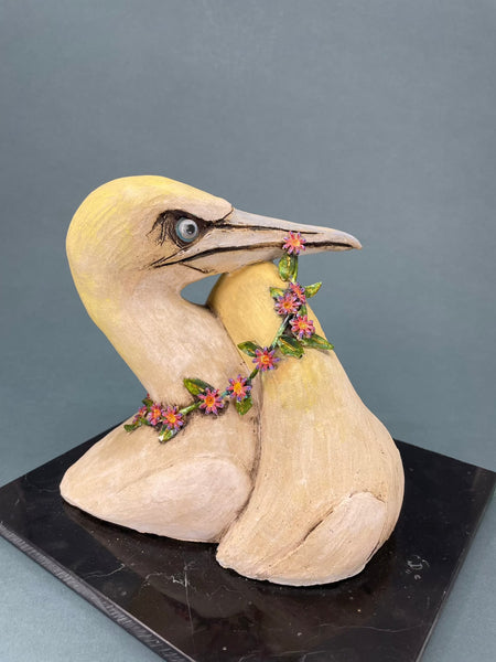 Courting Gannets by Hilary Audus