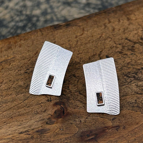 Rectangle Cork Studs