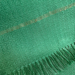 Emerald green scarf by Ann Brooks