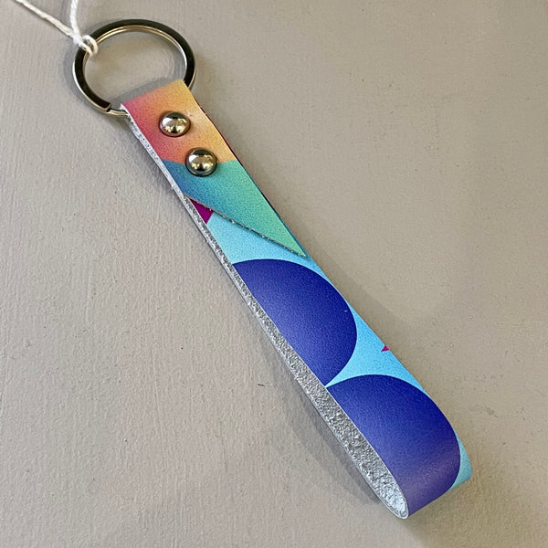 Long looped keyring