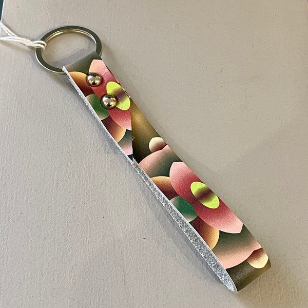 Long looped keyring