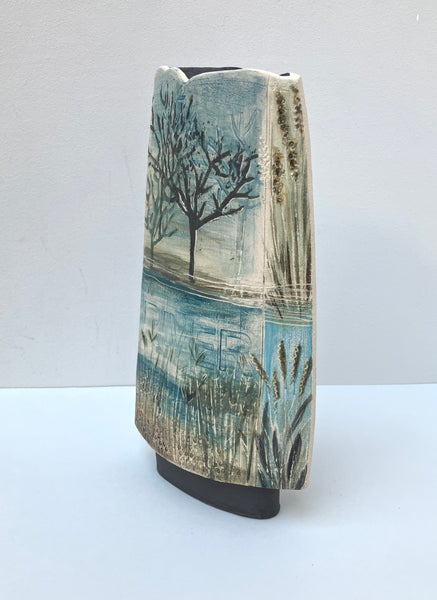 Waters Edge 1 Vessel by Linda Cavill