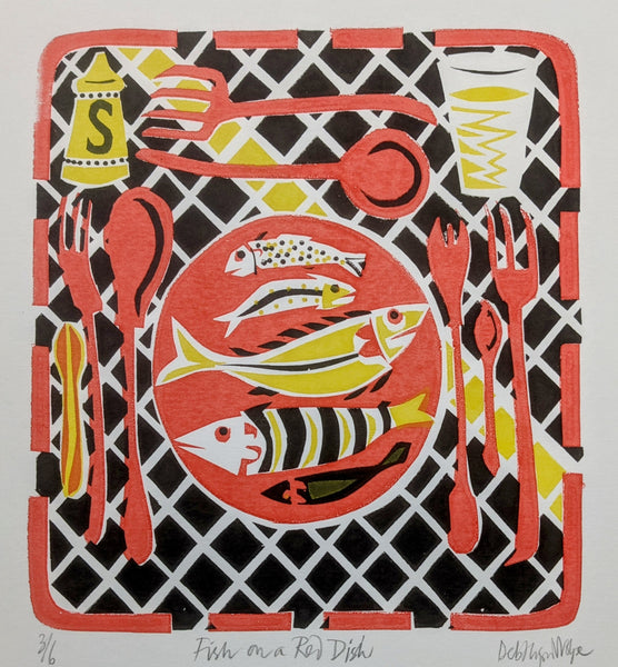 Fish on A Dish by Deborah Hopson-Wolpe