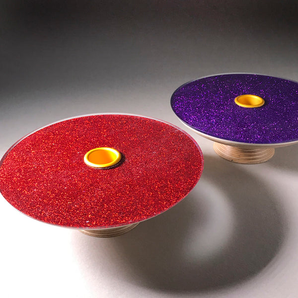 Sparkly candle holder by Graham Lester