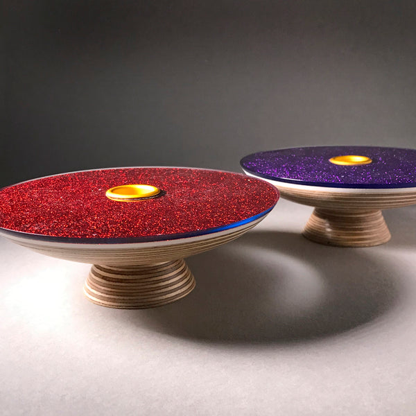 Sparkly candle holder by Graham Lester