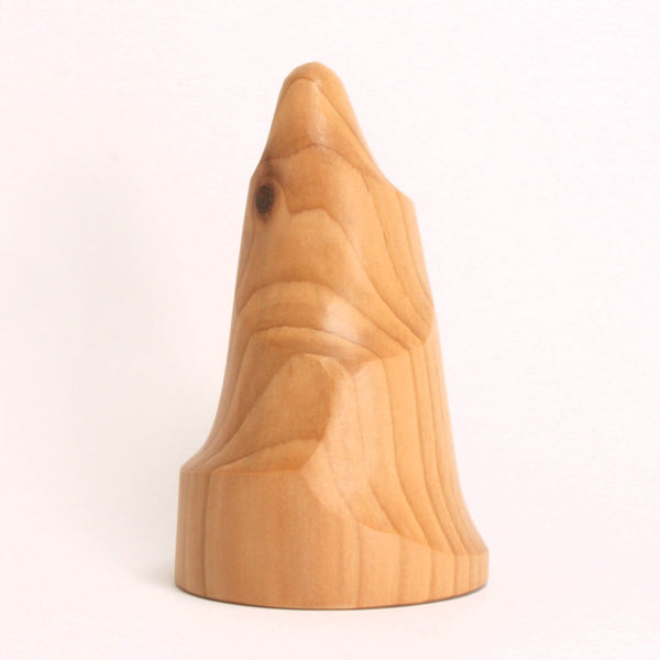 Stylised Mountain Peak in English Cedar