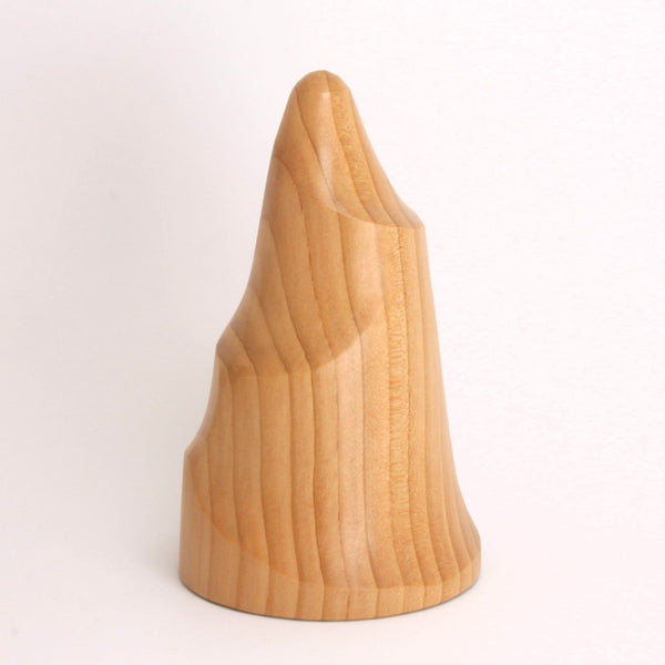 Stylised Mountain Peak in English Cedar