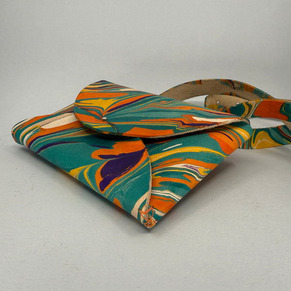 Left side of bag from an angle