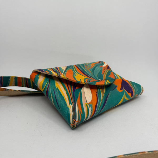 Right side of bag and base