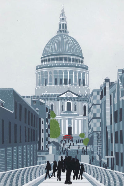 Walking to St. Paul's by Nathalie Pymm