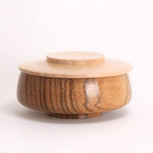 Zebrano & Sycamore Jewellery Box