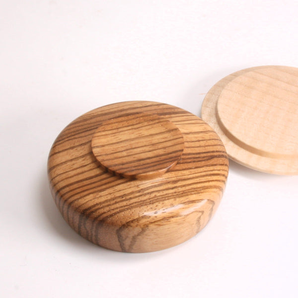 Zebrano & Sycamore Jewellery Box