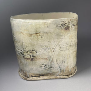 Oval cow parsley Vessel