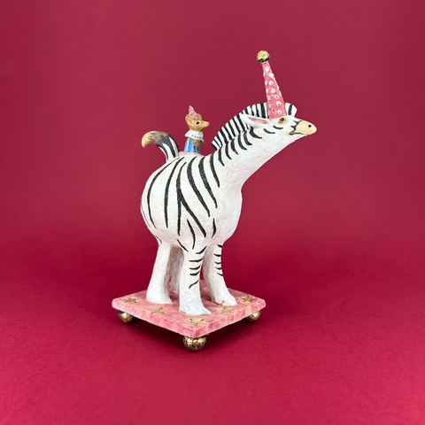 Circus Zebra by Hilary Audus 