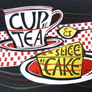 Deborah Hopson- Wolpe, Tea and Cake Print