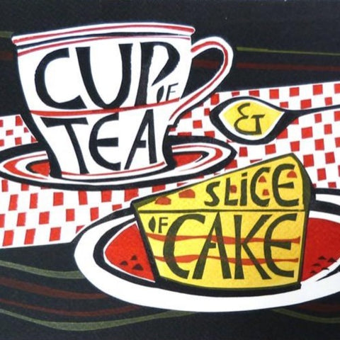 Deborah Hopson- Wolpe, Tea and Cake Print