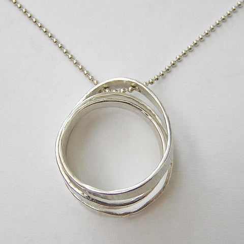 Orbit Silver Pendant