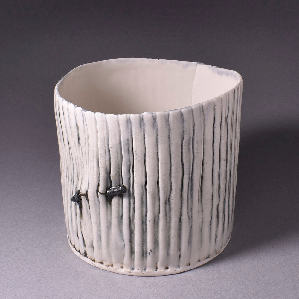 Corrugated Pot by Audrey Hammett