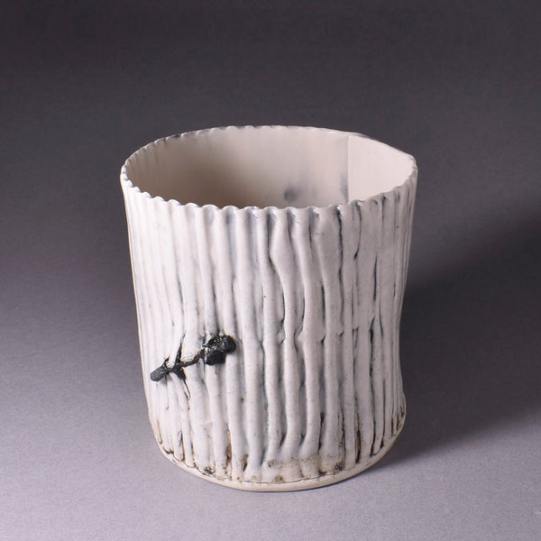 Corrugated Pot by Audrey Hammett