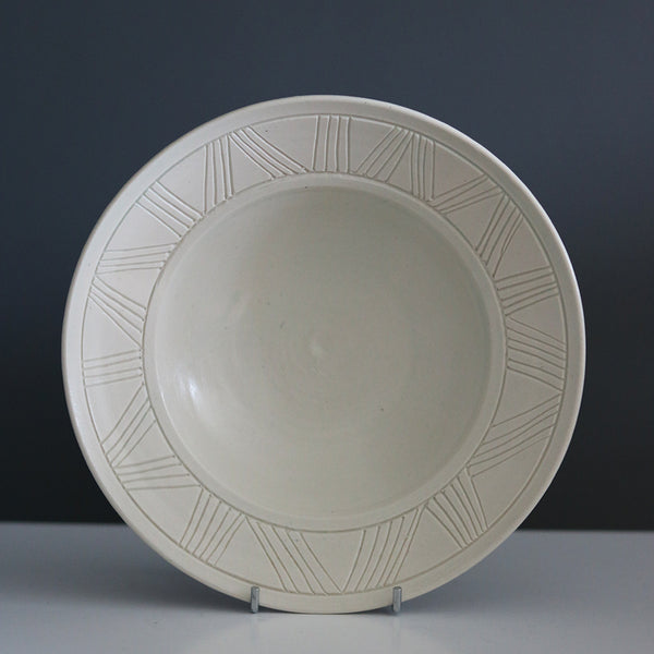 ZigZag Porcelain Bowl
