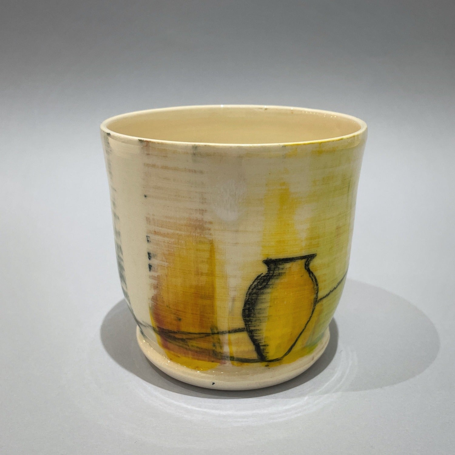 Earthstone Tea Bowl by Laura Manners