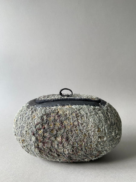 Janet Edmonds Large hand stitched vessel