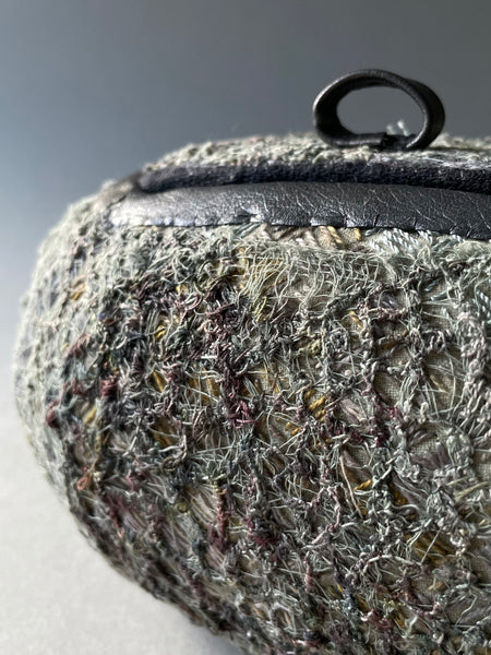 Janet Edmonds Large hand stitched vessel