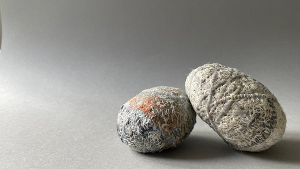 Small stitched stones