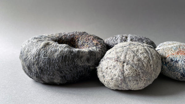 Small stitched stones