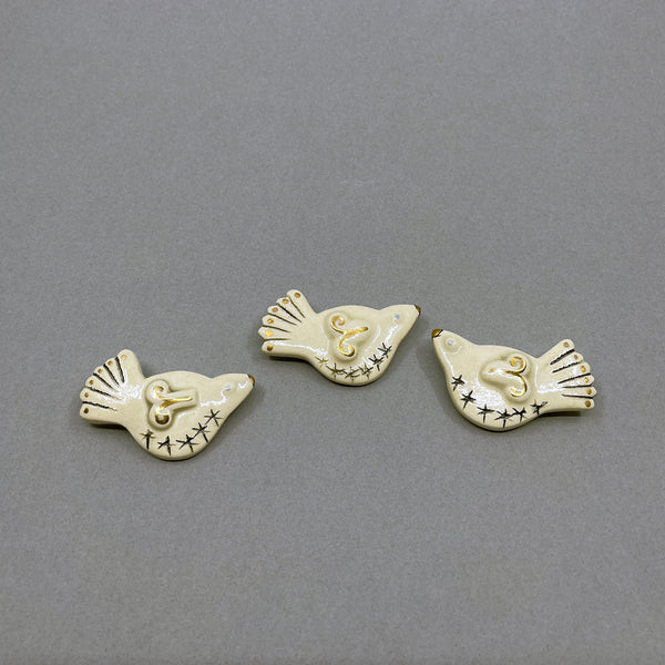 Little Bird Brooches by Sophie Smith