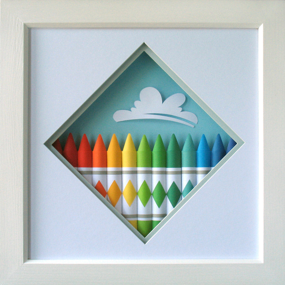 Love crayons by Graham Lester