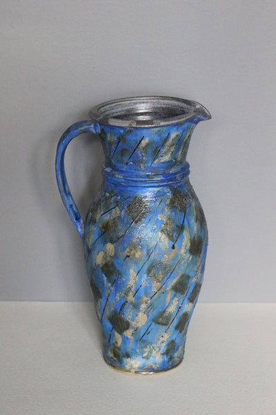 Tall Blue Jug