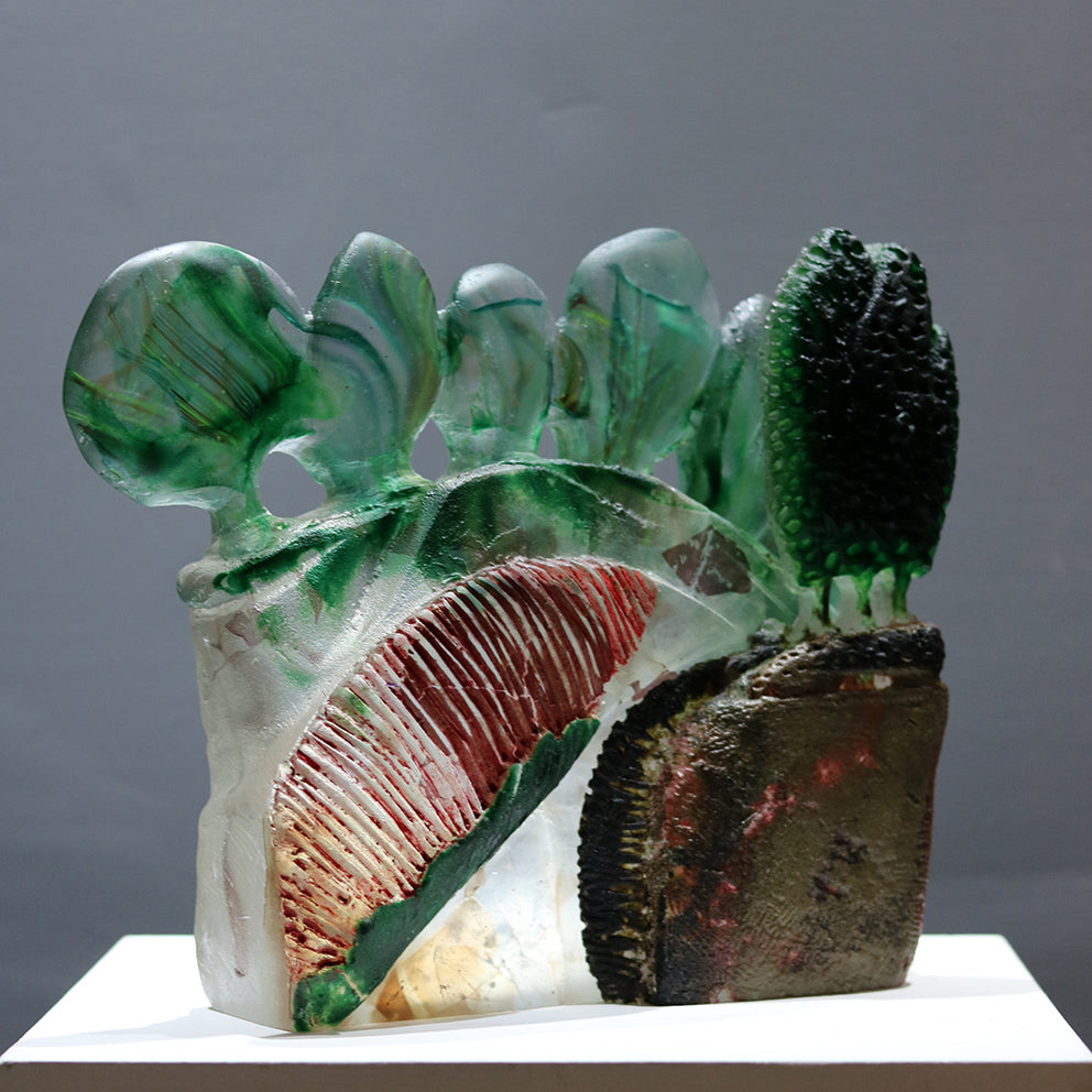 cast Glass sculpture