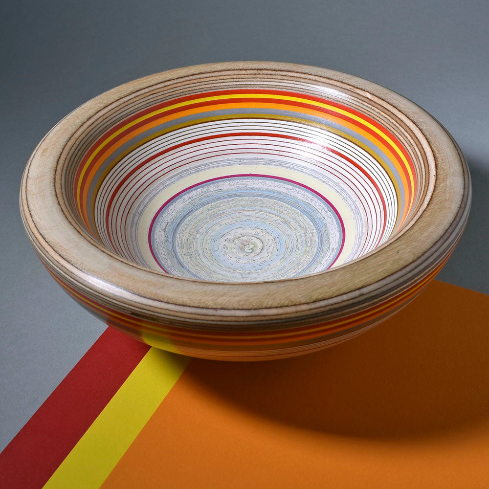 Ucycied paper bowl by Graham Lester