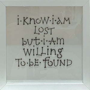 I Know I am Lost